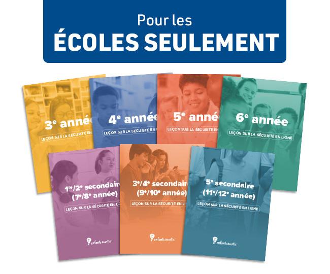 Leçons sur la sécurité en ligne